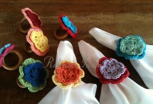 Anillo para servilletas de ganchillo, hecho en la India por refractex, calidad del Bast y precio bajo - Product Image 5