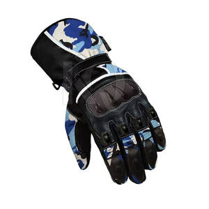 Guantes de Carreras Flexibles, Tejido Transpirable y Duradero, Ajuste Cómodo, Perfectos para Motociclismo y Uso en Exteriores - Product Image 4