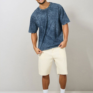 เสื้อยืดผู้ชายสีแอซิดไซส์ใหญ่พิเศษ - Product Image 5