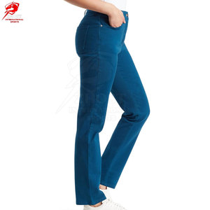Pantalones Vaqueros de Mujer con Tela Elástica de Confort Avanzado y Ajuste Flexible para Uso Diario y Actividades de Estilo de Vida Casual Moderno - Product Image 6
