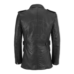 Chaquetas de cuero genuino para caballero, nuevo, a la moda - Product Image 6