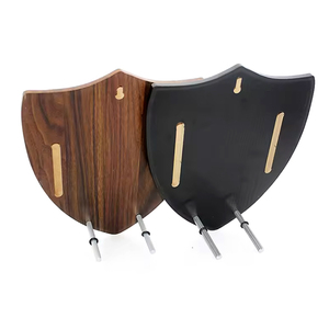 กรอบไม้เปล่าแผ่นไม้มารูนโล่โล่ประกาศเกียรติคุณดีไซน์แผ่นโลหะตามสั่ง - Product Image 3