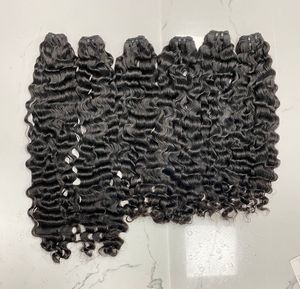 Lâche bouclés Double dessiné pas de produits chimiques Extensions de cheveux humains vietnamiens tissage cheveux cuticules alignés meilleur prix pour les femmes noires - Product Image 1