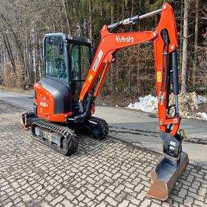 Venta al por mayor Mini Excavadora 1,5 Ton 1,8 Ton 2 Ton 2,5 Ton 3,5 Ton CE Kubota Motor Crawler Digger Farm Mini Excavadora Máquina - Product Image 6