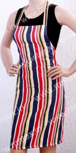 Tabliers de cuisine imprimés meilleure qualité maison industriel vente en gros pas cher taille personnalisée 100% coton lin Polyester fabricants - Product Image 4