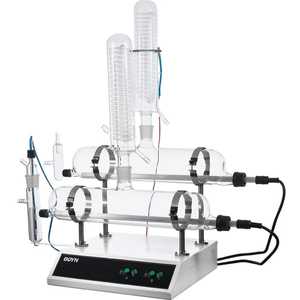 Système de double distillation en borosilicate haute performance avec chauffage au quartz et triple protection de sécurité Support OEM personnalisable - Product Image 1