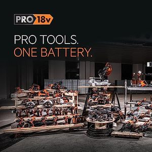 Scie circulaire PRO18V avec lame de 165 mm, profondeur de coupe de 57 mm, 3700 tr/min - Technologie HD SYNC - BKS18C2-0 Alimentation par batterie 18V - Product Image 3