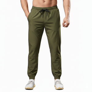 Pantalon cargo pour homme de haute qualité, couleur unie, taille mi-haute, 100% polyester, imperméable, respirant, écologique, personnalisable, vente en gros - Product Image 5