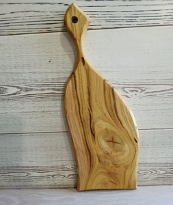 En stock Tabla de charcutería de cocina tabla de cortar de madera de acacia con asa de F S International - Product Image 3