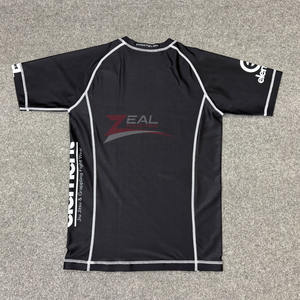 Custom Mma <b>Rash</b> <b>Guards</b> Sublimation Printing Ultavoilet protection 240 gsm Compression Grappling <b>Bjj</b> <b>Rash</b> <b>Guards</b> Made in Pakistan - Product Image 2