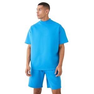 Camisa de Diseño con Cuello Alto 2026, Transpirable, Ajustada, para Verano, Diseño Moderno, Ropa Urbana, Venta al Por Mayor, Conjunto de Dos Piezas para Hombre - Product Image 6