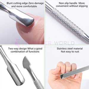 Lime à ongles avec boîte de rangement, outils incluant un ensemble de 6 couteaux à ongles - Product Image 5