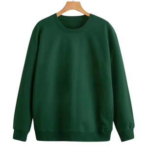 Sweat-shirt et sweat à capuche de luxe pour hommes Slim Fit Crew Pullover Cotton Premium OEM Bulk Fashion - Product Image 3