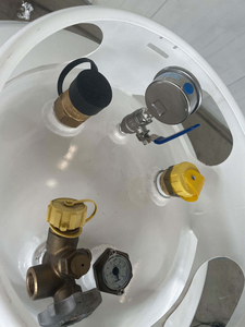 Conception moderne Réservoir de gaz propane de 500 gallons Récipient sous pression Construction en acier inoxydable Certifié ASME Esthétiquement agréable - Product Image 6