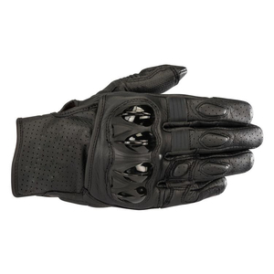 Gants de moto longs à écran tactile Gants de moto en cuir véritable Sports de moto de course de rue pour hommes - Product Image 5