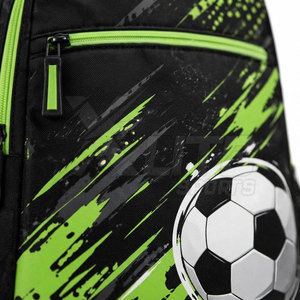 Sac à dos de football pour entraînement, graphismes personnalisés, compartiment à chaussures, poches latérales de rangement, compartiment principal spacieux, nylon, 50-70L - Product Image 5