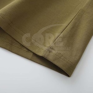 2025 camiseta en blanco de algodón 100% personalizada de alta calidad, ropa de calle, camisetas ligeras transpirables de verano para hombres - Product Image 4