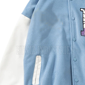 Chaqueta Letterman de Diseño Único y Alta Calidad con Bordado para Hombre, Transpirable, con Cuello Alto, Estilo Urbano, Chaqueta de Invierno - Product Image 4