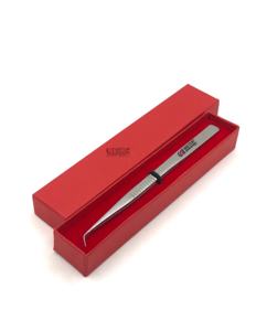 Pinzas de Acero Inoxidable Antiestáticas de Punta Puntiaguda de Alta Calidad para Extensiones de Pestañas, Pinzas con Punta de Fibra, Herramientas de Belleza con Logotipo Personalizado - Product Image 1