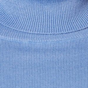 Fabricants de tricots de pulls à col roulé les moins chers pulls à tricoter décontractés en vrac pull à col haut pour femmes - Product Image 5