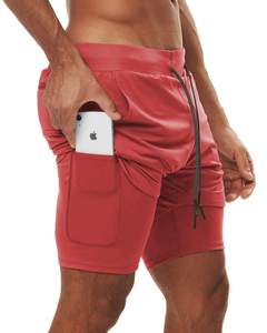 Shorts de sport pour hommes, légers, pour l'entraînement, le yoga et la salle de sport - Product Image 2