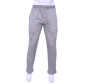 Pantalon de jogging décontracté pour homme en molleton de coton chiné, taille élastique, coupe droite, personnalisable en gros, marque privée OEM - Product Image 1