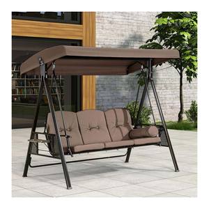 Best Price Modern Design <b>Outdoor</b> Double <b>Swing</b> <b>Chair</b> Quality Stainless Steel Furniture Factory Wholesale Stock for Great - Product Image 6