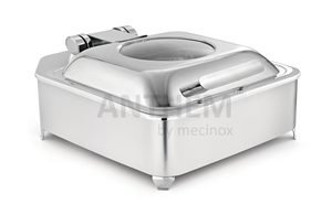Plato de frotamiento plato de frotamiento inoxidable plato de frotamiento ovalado de acero inoxidable chafer inoxidable - Product Image 6