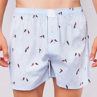 Dernières 100% coton hommes personnalisé imprimé léger Boxer Shorts confortables slips boxeurs à vendre bas quantité minimale de commande fabriqué au Pakistan