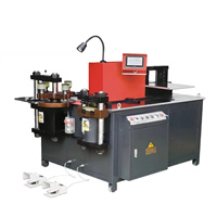 Máquina CNC Industrial LEADWIN para Perforación, Corte y Doblado de Barras de Cobre y Aluminio