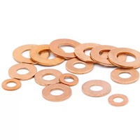 Copper Round Washer Metal Flat Washers Copper Washer Assortment