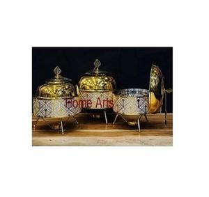 ที่อุ่นอาหารจานร้อนอาหารสแตนเลสทรงกลมดีไซน์ใหม่ล่าสุด - Product Image 1