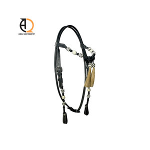 Harnais équestres réglables pour l'extérieur, personnalisation acceptée, bride en cuir pour chevaux - Product Image 2