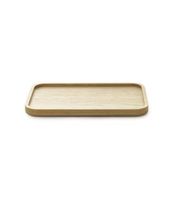 Sous-verre carré en bois de frêne naturel pour la protection de la table basse, cadeaux de pendaison de crémaillère, bar, table de maison, bureau, fournitures de fête
