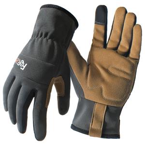 Gants d'hiver unisexes à manches longues légers et chauds tactiles tactiles imperméables à fermeture magnétique en polyester/coton/métallique - Product Image 1