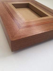 TOOL CUSTOM WOODEN PICTURE <b>FRAME</b> BROWN <b>PHOTO</b> <b>FRAME</b> Solid Wood Rustic Picture <b>Frames</b> Display <b>for</b> <b>Wall</b> Decor - Product Image 4