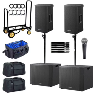 Nuevo altavoz activo original D-J XPRS102 de 10 pulgadas con subwoofers W18 de 18 pulgadas en paquete doble, viene con kits completos - Product Image 1