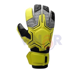 Vente chaude Gants de gardien de but de football professionnels toutes tailles avec logo personnalisé Cuir de haute qualité pour la protection sportive OEM ODM - Product Image 2