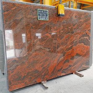 แผ่นหินขนาดใหญ่สไตล์ดีไซน์หลากหลายสีแดงทันสมัย - Product Image 4