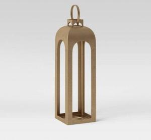 Lanternes en fonte d'aluminium de conception unique enduites noires pour la maison et les lanternes de bougie de décoration d'éclairage de table de Noël - Product Image 5