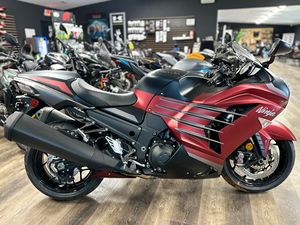2025 Meilleure Performance Ninja ZX-14R ABS à Vendre Métallique Mat Souverain Rouge Métallique Plat Étincelle Noir Métallique Mat - Product Image 3