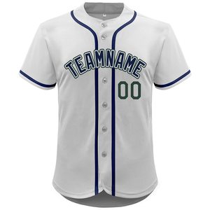 Camiseta de béisbol y softbol personalizable para jóvenes, aparejos de secado rápido, letras de sarga, logotipo bordado, botón, ropa deportiva de malla - Product Image 1