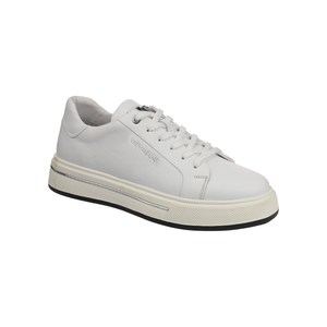 M1140 Men Leather Casual Sneakers with Triangle V Logo Flat Laces Rubber Sole <b>Low</b> <b>Heel</b> Lace-Up Wholesale Export - Product Image 2