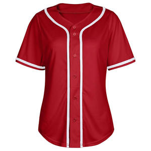 Maillot de baseball en tissu doux au toucher Vêtements de sport Logo personnalisé Maillot de baseball confortable à séchage rapide pour femmes de meilleure qualité - Product Image 6