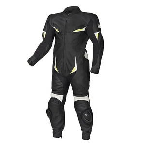 Traje de cuero genuino para motocicleta en diferentes tallas y colores, nueva moda en ropa de motociclismo, traje de carreras protector de cuero. - Product Image 1