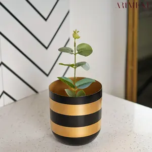 Recién llegado, maceta de flores de Metal duradera de estilo americano de buena calidad con color y tamaño personalizados para el hogar y los hoteles - Product Image 2