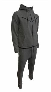 Conjunto Deportivo Nuevo para Hombre, Diseño en V, Pantalones Deportivos de Corte Regular, Sudadera con Capucha y Cremallera, Ropa Deportiva - Product Image 6