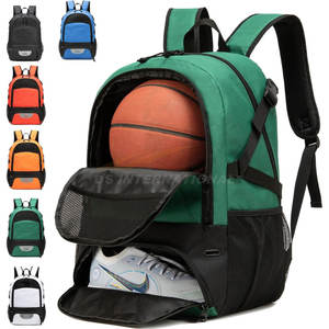 OEM Sports Wear Basketball <b>Bags</b> Custom Manufacturer Durable Gym Backpack for Soccer Volleyball with Separate Compartments - Product Image 1