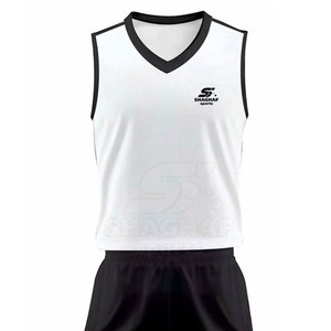 Nouvel uniforme de basket-ball style classique, uniforme de basket-ball à séchage rapide, en vente en ligne - Product Image 4