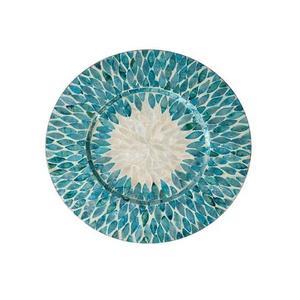 Assiette de présentation ronde en bois et nacre, taille personnalisée, sous assiette de présentation, pour les meilleures ventes - Product Image 5